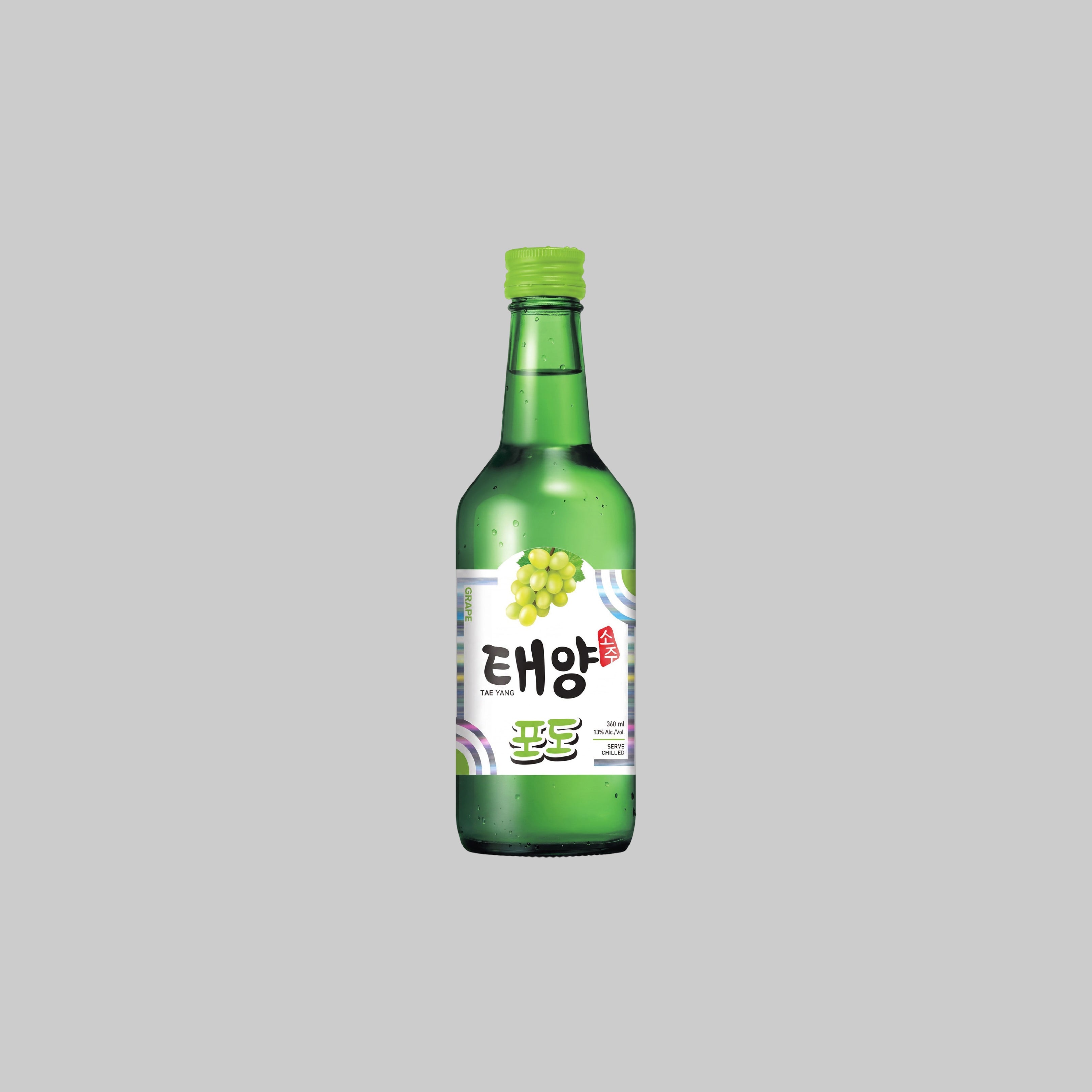Tae Yang Soju Grape 360ml 12.0% | TIME2DRINK